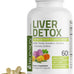Bronson Liver Detox Advanced Detox & Cleansing Formula Supports Health Liver Function with Milk Thistle, Dandelion Extract, Turmeric, Artichoke Leaf & More, Non-GMO, 60 Vegetarian Capsules