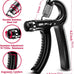 FitBeast Grip Strengthener Kit - 5 Adjustable Resistance Hand Grips for Forearm Workout