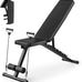 Adjustable Weight Bench for Home Gym, 600LBS Capacity, Foldable Workout Bench