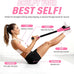 Upgraded Durable Pedal Resistance Band with Handle for Full-Body Workout