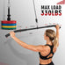 39.7'' Lat Pulldown Bar with 360° Rotation, Curl Tricep Press Down for Strength Workouts