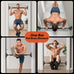 Sportneer Adjustable Pull Up Bar: 29.5"-37" Doorway Chin Up Bar, 440lb Capacity