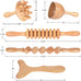 Komogir Wood Therapy Massage Tools 5-in-1 Lymphatic Drainage Massager Kit