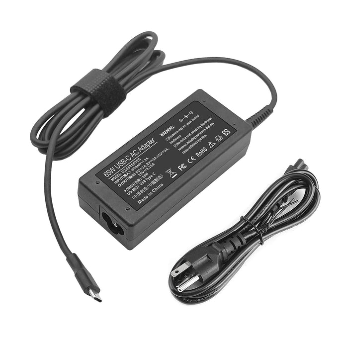 65W & 45W USB-C Laptop Power Adapter – Replacement Charger for Lenovo Chromebook, Yoga, ThinkPad, HP Chromebook, Dell Laptops