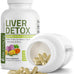 Bronson Liver Detox Advanced Detox & Cleansing Formula Supports Health Liver Function with Milk Thistle, Dandelion Extract, Turmeric, Artichoke Leaf & More, Non-GMO, 60 Vegetarian Capsules