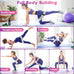 Renoj Resistance Bands for Workout: 3-Set Exercise Bands for Pilates, Yoga, Home Gym