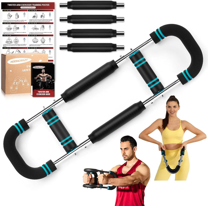 Adjustable Twister Arm Trainer, 30-120 lbs Resistance for Upper Body Workout
