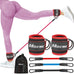 Ankle Resistance Bands with Cuffs for Leg, Booty & Hip Workouts