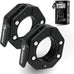 DMoose Fitness Barbell Clips 2 Inch - Quick Release Collars for Weightlifting