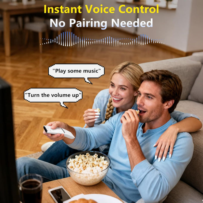 Voice Remote for Samsung-Smart-TV-Remote-Control-Replacement, Universal for Samsung Frame Crystal QLED OLED UHD 4K 8K Voice Smart TV