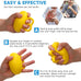 Fanwer Finger Exerciser Hand Squeeze Ball - Strength Trainer for Rehab, Arthritis, Carpal Tunnel