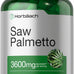Horbäach Saw Palmetto Extract 120 Capsules Non-GMO Gluten Free