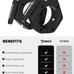 DMoose Fitness Barbell Clips 2 Inch - Quick Release Collars for Weightlifting
