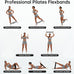 Renoj Resistance Bands for Workout: 3-Set Exercise Bands for Pilates, Yoga, Home Gym