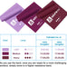 A AZURELIFE Resistance Bands - Professional Non-Latex Elastic Bands for Yoga, Pilates, Rehab