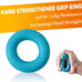 Grip Strength Trainer Kit - 7 Piece Adjustable Hand Exerciser Set