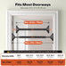 Sportneer Adjustable Pull Up Bar: 29.5"-37" Doorway Chin Up Bar, 440lb Capacity