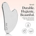 Kitsch Stainless Steel Gua Sha Facial Tool - Face Sculpting, Jawline Shaper, Lymphatic Drainage