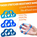 Grip Strength Trainer Kit - 7 Piece Adjustable Hand Exerciser Set