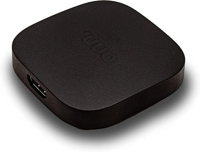 ONN Android TV 4K UHD Streaming Device with Voice Remote Control Google Assistant & High Speed HDMI Cable (100026240) Black