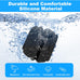 Adjustable Wrist Weights Set of 2, 1lb Each, for Women & Men, Silicone, Sweat-Proof