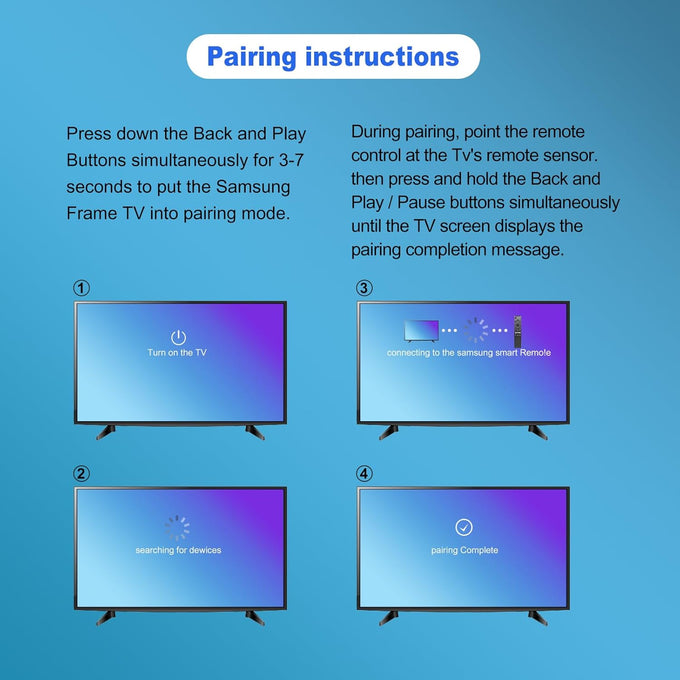 for Samsung Frame TV Remote Replacement, for 2018-2024 Samsung Frame Remote, Voice Function. for Crystal QLED QLED 4K 8K. Bn59-01391A(No Solar).