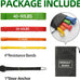 Resistance Bands for Full-Body Workouts - 4 Progressive Levels, Includes Accessories