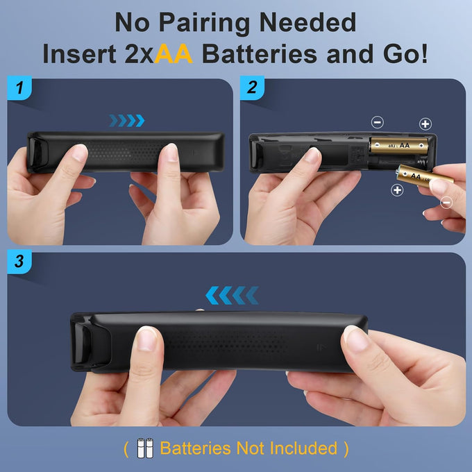 【Pack of 2】 for Samsung Smart TV Remote Control Replacement,Universal for All Samsung TVs