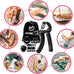 FitBeast Grip Strengthener Kit - 5 Adjustable Resistance Hand Grips for Forearm Workout
