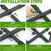 VBSD Upgrade Doorway Pull Up Bar, 440 Lbs Capacity, Ergonomic Grips