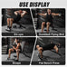 Adjustable Weight Bench Press, 880LB Capacity, Folding Home Gym Bench