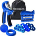 Grip Strength Trainer Kit - 7 Piece Adjustable Hand Exerciser Set