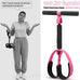 Upgraded Durable Pedal Resistance Band with Handle for Full-Body Workout