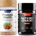 Snap Supplements Nitric Oxide Booster + Prostate Health Supplements for Men, Circulation, Stamina & Urinary Support, L-Citrulline, L-Arginine, Saw Palmetto for Men, Caffeine-Free, 60 + 90 Capsules