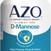 AZO D Mannose Urinary Tract Health, Cleanse, Flush & Protect The Urinary Tract, No.1 Pharmacist Recommended Brand, Clinical Strength, Non-GMO, 120 Count
