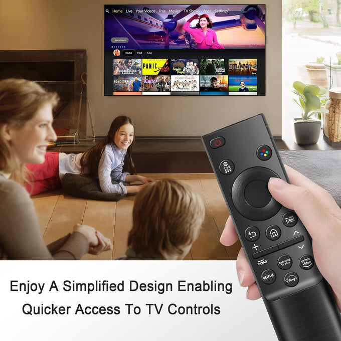Universal for Samsung TV Remote Control Replacement, Compatible with All Samsung Remote Control for Smart TV Universal Remote for All S-amsung Smart Curved Frame QLED LED LCD HDTV 3D Series TVs