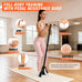 55lbs Pedal Resistance Bands with Handles for Full Body Workout