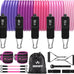 WHATAFIT Resistance Bands Set - 5 Levels, Handles, Straps, Anchor for Home Gym