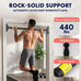 Squatz Adjustable Doorway Pull-Up Bar with Level, Locking Mechanism & Foam Grips