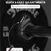 DMoose Fitness Barbell Clips 2 Inch - Quick Release Collars for Weightlifting
