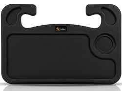 EcoNour 2 in 1 Car Steering Wheel Desk | Tray for Laptop Car Mount with Pen Holder | Desk Console for Car | Food Tray for Eating with Drinks Holder | Multipurpose Travel Car Accessories
