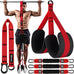 Pull Up Assist Bands, 3 Resistance Levels, Adjustable Comfort Foot Rest