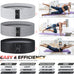 Renoj Resistance Bands for Workout: 3-Set Exercise Bands for Pilates, Yoga, Home Gym