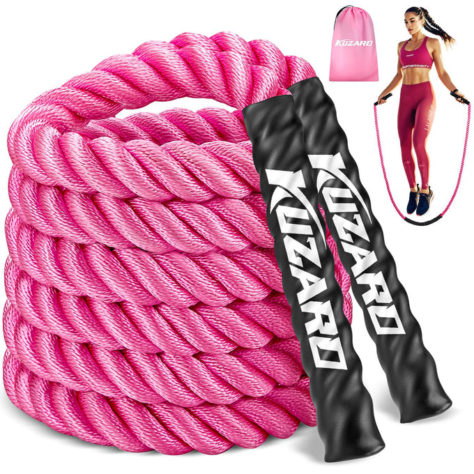 Jump Rope, Weighted Jump Rope for Women, Heavy Jump Ropes for Fitness, Home Gym Exercise Equipment, Adult Skipping Rope for Improve Strength, Weight Loss, Boxing Training,Total Body Workout Equipment