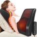 Boriwat Back Massager with Heat for Neck, Shoulder, Leg Pain Relief