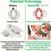 TESMED Manual Cellulite Massager Made in Italy with Converging Roller Technology