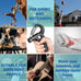 AIXPI Grip Strength Trainer - Adjustable 11-132 lbs Resistance, Forearm Exerciser for Muscle Building & Injury Recovery