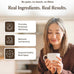 Real Mushrooms Lions Mane Mushroom Cognition (120 Capsules) Lions Mane Mushroom Powder Extract Capsules | Brain Supplement, Brain Vitamins, Focus Supplement