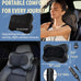 Zyllion Shiatsu Back and Neck Massager with Heat - 3D Electric Kneading Deep Tissue Massage Pillow