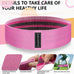 3-Level Fabric Resistance Bands for Strength Training, Rehab, Yoga